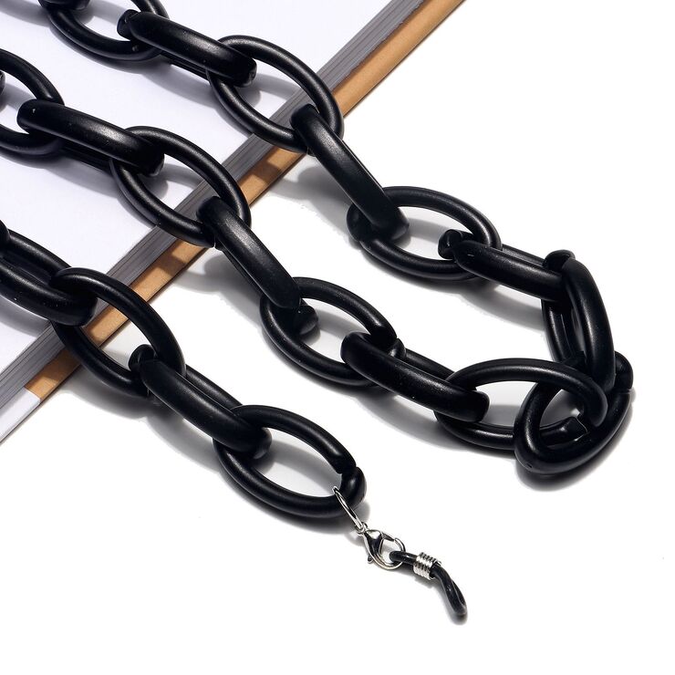 Acrylic non-slip chain, thick 7 colors, for glasses and masks GB118-1