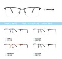 Metal nylor men's frame for glasses MM1086