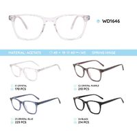 Plastic acetate eyeglasses frame WD1646