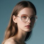 Plastic TR90 frames for glasses for women with UV and Blue Ray Cut protection FOCUS FCS2265