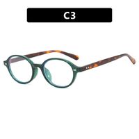 Plastic glasses with blue light protection for women 8733-PN