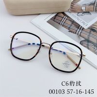 Hybrid frame, metal + TR90, with Blue Block coating SANTA 00103