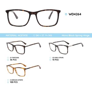 Plastic acetate eyeglasses frame for women WD4264