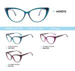 Plastic frames for glasses acetate material WD0032