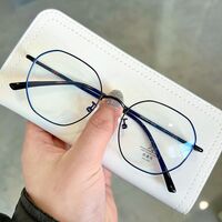 Оправа металлическая с линзами Blue Ray Cut MAMO 8786