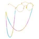 Seven-colored metal non-slip chain, for glasses and masks GL468