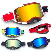 Safety shockproof sports goggles 风镜-SCO-2套装