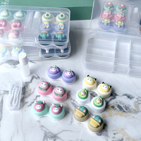 Mini set with contact lens cases B5008V, 6pcs