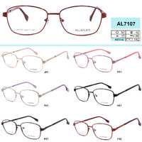 Metal eyeglass frame, material steel Allmilmo AL7107