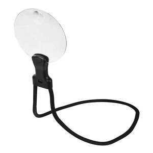 Tabletop magnifying glass with backlight 8-110挂脖式-XX, magnification: 3X, 10X