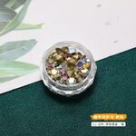 Набор страз в форме бриллианта для украшения оправ и очков, разноцветный (цена за упаковку, мин.заказ - 3 уп)