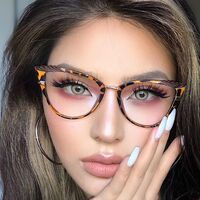 Оправа для очков пластиковая TR90 с защитой от синего света, с флексом FA87079