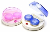Набор - устройство для очистки мягких контактных линз (A set for cleaning soft contact lenses) HL-800 青洁王子清洸器
