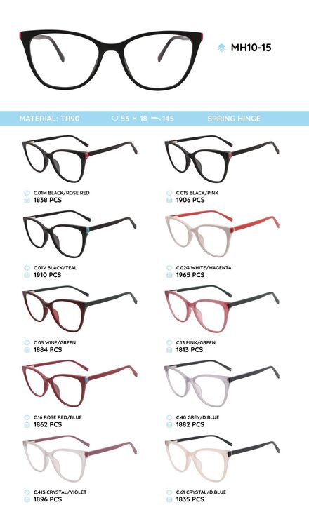 TR90 plastic frame for glasses MH10-15