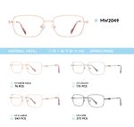 Metal women's frame for glasses MW2049