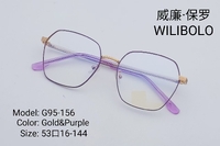 Metal ultrathin frames Wilibolo G95-156