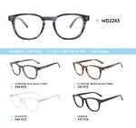Plastic acetate eyeglasses frame WD2263