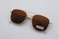 Очки солнцезащитные поляризационные металлические мужские Wilibolo P-8002