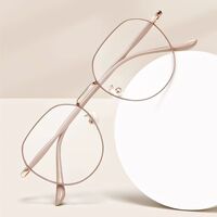 Metal eyeglasses for reading with case, with Blue ray cut, diopters from +0.00 to +4.00, PD62-64, KY5888