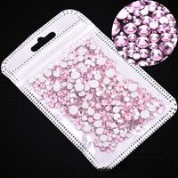 Набор страз с плоским дном для украшения оправ и очков, 39 цветов, PD0006