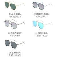 Поляризационные солнцезащитные металлические очки с защитой UV400 2969-GT