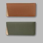 Футляр-чехол из натуральной кожи для очков с подкладкой из микрофибры ZY003