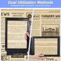 Reading magnifier, cylinder magnifying glass 2123A4, magnification: 3X