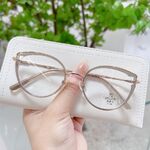 Combined frame (metal + TR90) with Blue Ray Cut protection lenses and flex MAMO S11880