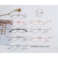 Combined frame (metal + TR90) with Blue Ray Cut protection lenses MAMO F93098