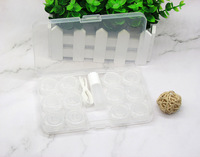 Мининабор с контейнерами для хранения контактных линз XF1109, 6шт