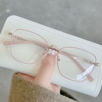 Оправа металлическая с защитой от синего света и флексами MAMO F97011