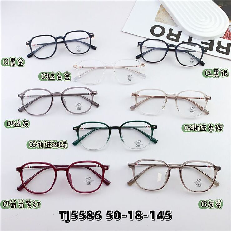 TR90 plastic frame with Blue Block coating SANTA TJ5586