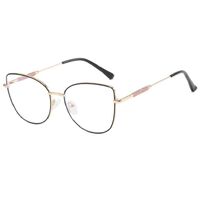 Metal glasses with blue light protection for women 7140-PN