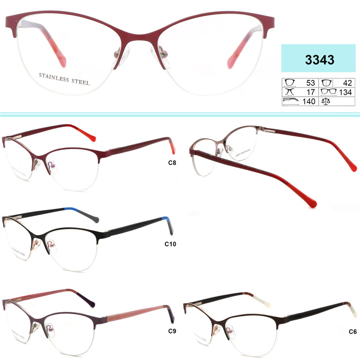 Nylor metal frames for glasses GV3343