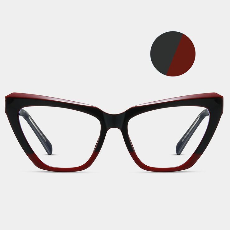 TR90 plastic frame or glasses with blue light protection, with spring hinges FA87250