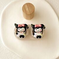 Mini soft contact lens kit retractable W-CT21蝴蝶结头