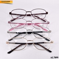 Metal eyeglass frame, material steel Allmilmo AL7099