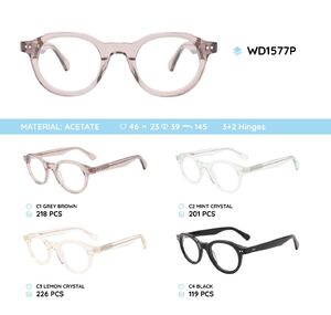 Plastic acetate eyeglasses frame WD1577P