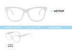 Plastic frames for glasses acetate material WD1312P