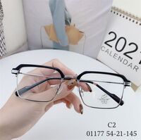 Оправа гибридная, металл + TR90, линзы с Blue Block покрытием SANTA 01177