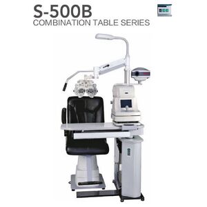 Ophthalmologist workstation, combined table + chair S-500B, tabletop 1010*420 mm