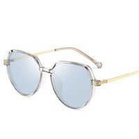 Очки пластиковые TR90 фотохромные с защитой от синего света 9723-GT