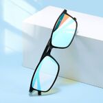 Blue Block TR90 glasses with blue light protection for colorblind people, with case KY2821-9色盲镜
