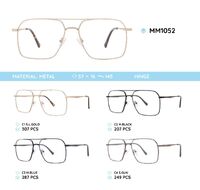 Metal men's frame for glasses MM1052