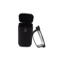 Plastic reading pince-nez glasses with case 6014, diopters from +1.00 to +3.50, RMC=62-64