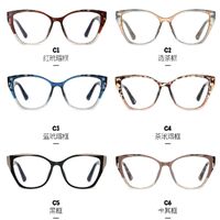 TR90 plastic frame or glasses with blue light protection, with spring hinges FA87218