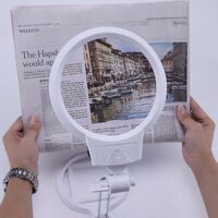 Tabletop magnifying glass with backlight 3B-1A-XX, magnification: 2X, 6X