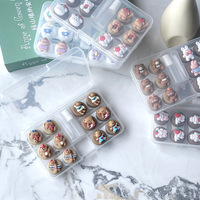 Mini set with contact lens cases B5009BR, 6pcs