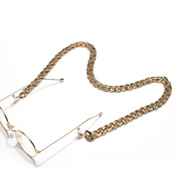 Fashion multicolor rice bead glasses chain with butterflies, hearts or stars GB145