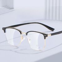 Combined nylor frame (metal + TR90) with Blue Ray Cut protection lenses MAMO H6629